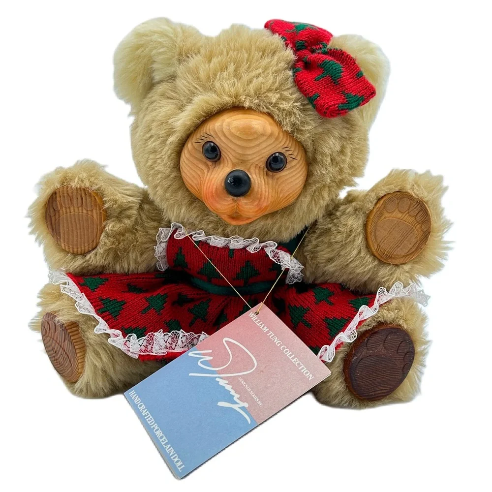 William Tung Vintage Christmas Teddy Bear 10